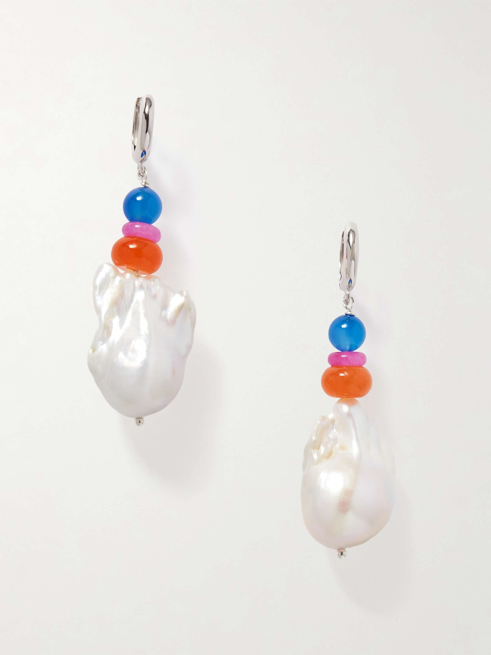 Turkish Delight Silver Multi-Stone Earrings